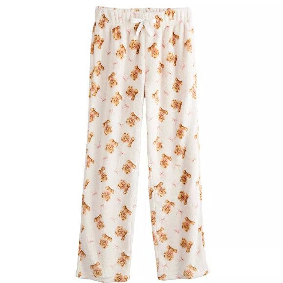 Harper & Ivy Other - Harper & Ivy Print Plush Pants Girls 7-16 New NWT in package large